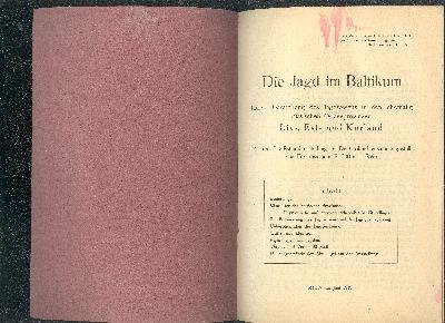 Die+Jagd+im+Baltikum+L%C3%BChr+Riga+1918
