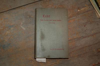 Kant+Sein+Leben+und+seine+Werke