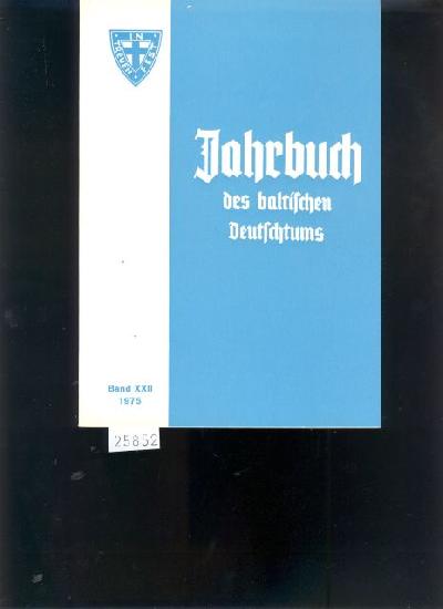 Jahrbuch+des+baltischen+Deutschtums+1975