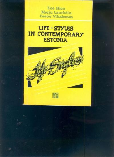 Life+Styles+in+contemporary+Estonia