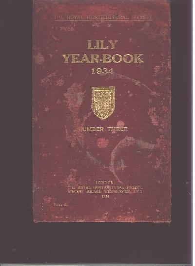 Lily+Year+-+Book+1934++Number+Three