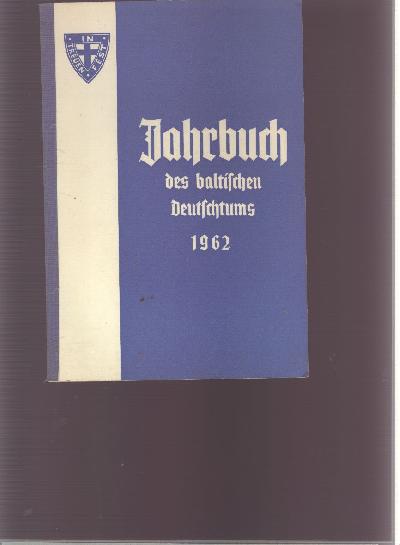 Jahrbuch+des+baltischen+Deutschtums+1962