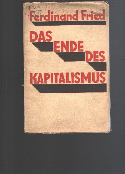 Das+Ende+des+Kapitalismus