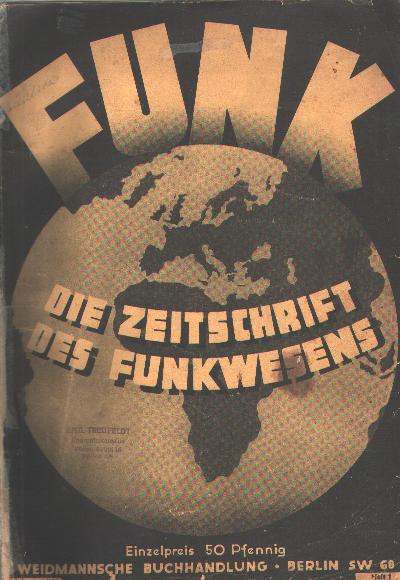 Funk++Die+Zeitschrift+des+Funkwesens+Heft+1+1.+Januar+1936