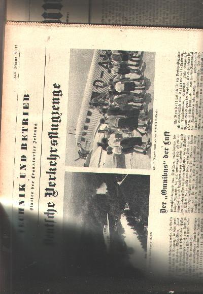 Frankfurter+Zeitung+++Nr.+207+bis+226++24.+April++bis+5.+Mai+1937