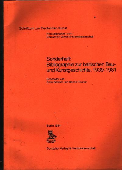 Bibliographie+zur+baltischen+bau-+und+Kunstgeschichte+1939+-+1981