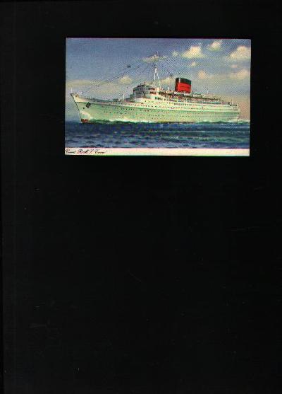 Postcard+Cunard+R.M.S.+Caronia