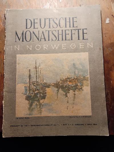 Deutsche+Monatshefte+in+Norwegen++Heft+April+1944