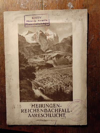 Meiringen+Reichenbachfall+-+Aareschlucht