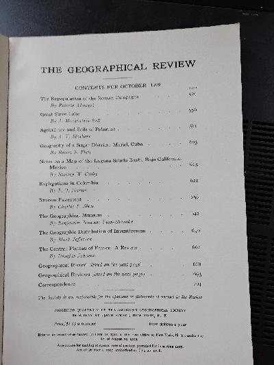 The+Geographical+Review+October+1929