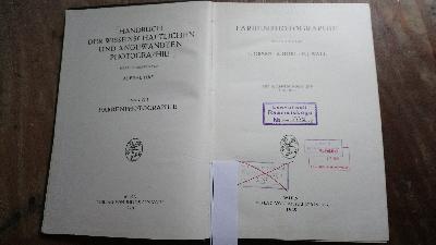 Handbuch+der+wissenschaftlichen+und+angewandten+Photographie++Band+VIII+Farbenphotographie