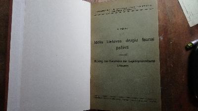 Beitrag+zur+Kenntnis+der+Lepidopterenfauna+Litauens