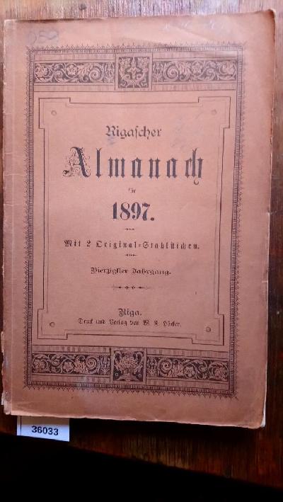 Rigascher+Almanach+f%C3%BCr+1897