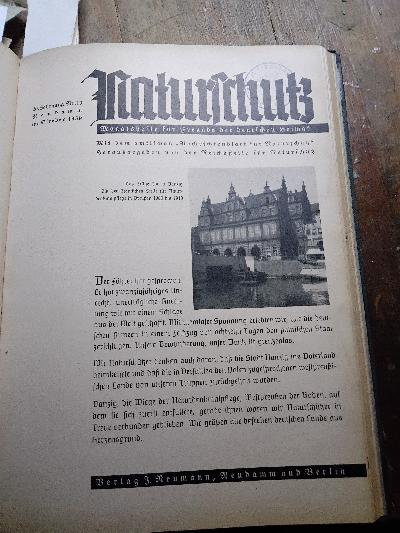 Naturschutz++Monatshefte+f%C3%BCr+Freunde+der+deutschen+Heimat++Mit+dem+amtlichen+%22Nachrichtenblatt+f%C3%BCr+Naturschutz%22++20.+Jahrgang
