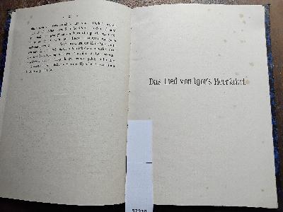 Das+Lied++von+der+Heerfahrt+Jgor+s+F%C3%BCrsten+von+Seversk+++Aus+dem+Altrussischen+%C3%BCbersetzt+und+mit+einer+litterar-historischen+Einleitung+und+Anmerkungen+versehen