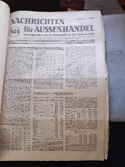 Nachrichten+f%C3%BCr+Aussenhandel+8.+Jahrgang+Nr.+284+-+305