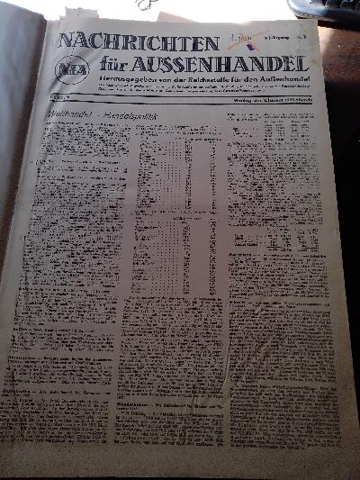 Nachrichten+f%C3%BCr+Aussenhandel+9.+Jahrgang+Nr.+1+-77