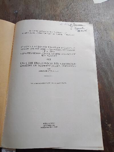 Bulletin+de+la+Commission+Geologique+de+Finlande++Nr.+134++%C3%9Cber+die+Erzgeologie+des+Viljakkala+Gebietes+im+s%C3%BCdwestlichen+Finnland