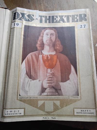 Das+Theater.+Illustrierte+Halbmonatsschrift+f%C3%BCr+Theater+und+Gesellschaft.+VIII.+Jahrgang+1927++complett