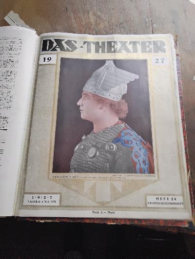 Das+Theater.+Illustrierte+Halbmonatsschrift+f%C3%BCr+Theater+und+Gesellschaft.+VIII.+Jahrgang+1927++complett