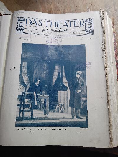Das+Theater.+Illustrierte+Halbmonatsschrift+f%C3%BCr+Theater+und+Gesellschaft.+VIII.+Jahrgang+1927++complett