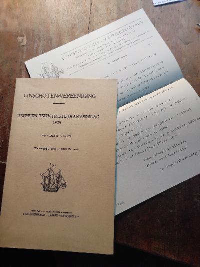 +der+Leden+in+1929Linschoten+-+Vereeniging++Twee+en+Twintigste+Jaarverslag++1929++Lijst+der+Uitgave++Naamlijst