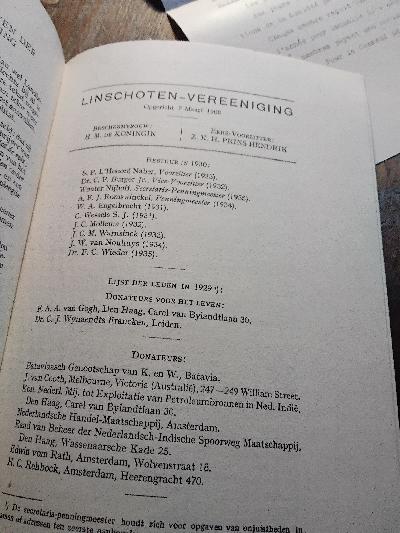 +der+Leden+in+1929Linschoten+-+Vereeniging++Twee+en+Twintigste+Jaarverslag++1929++Lijst+der+Uitgave++Naamlijst