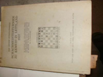 Das+grosse+internationale+Schachmeisterturnier+zu+Kemeri+in+Lettland+1937