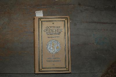 Goethes+Gedichte+Auswahl+in+zeitlicher+Reihenfolge