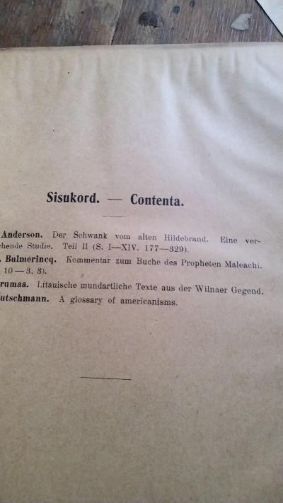 Acta et Commentationes Universitates Dorpatensis  Der Schwank vom alten Hildebrand in zwei Heften  u.a. - Front Cover