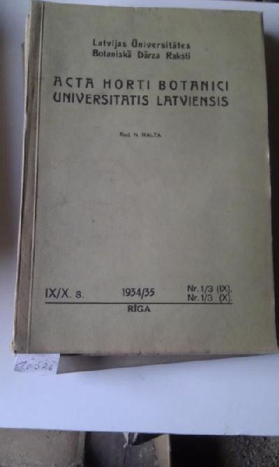 Acta+horti+Botanici+Universitatis+Latviensis+Nr.1%2F3+Riga+1934%2F35+232+S