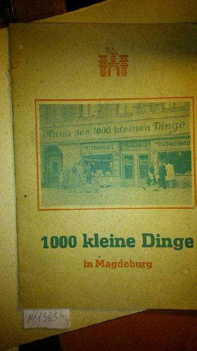 1000+kleine+Dinge+in+Magdeburg+%28+Katalog-+Prospekt%29