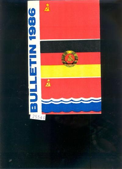 Bulletin+1986++der+estnischen+Abteilung+der+Sowjetischen+Gesellschaft+f%C3%BCr+Freundschaft+mit+der+DDR