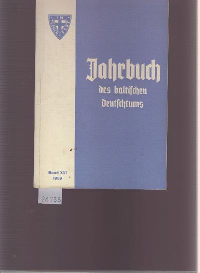 Jahrbuch+des+baltischen+Deutschtums+1969
