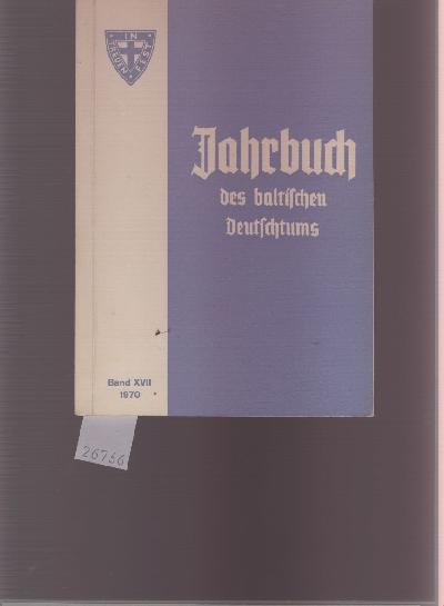 Jahrbuch+des+baltischen+Deutschtums+1970