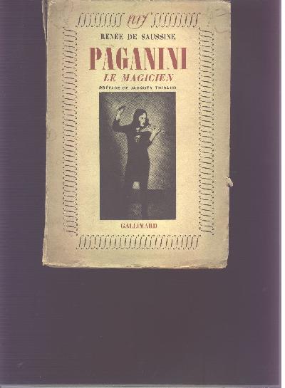 Paganini+Le+magicien++Preface+de+Jaques+Thibaud