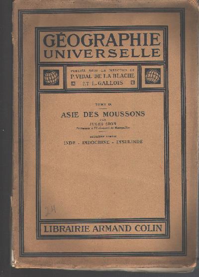 Inde+-+Indochine+-+Insulinde++Asie+des+Moussons+Geographie+Universelle