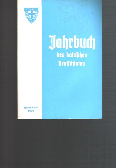 Jahrbuch+des+baltischen+Deutschtums+1979