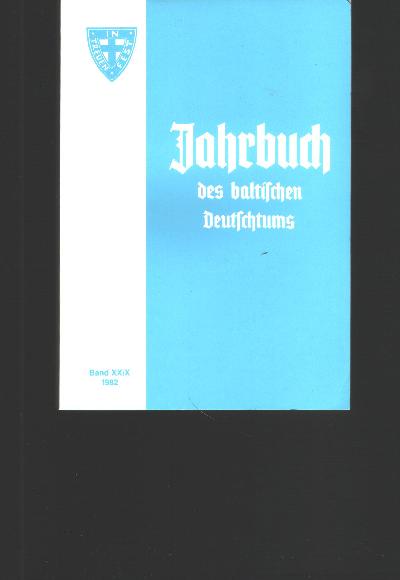 Jahrbuch+des+baltischen+Deutschtums+1982