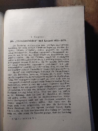 Die grosse livländische Güterreduktion  Die Entstehung des Konflikts zwischen Karl XI. und der livländischen Ritter- und Landschaft 1678-1684 - Front Cover