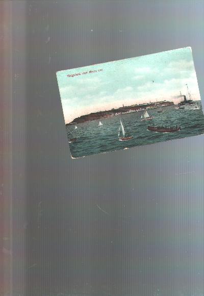 farbige+Ansichtskarte+Helgoland+vom+Meere+aus