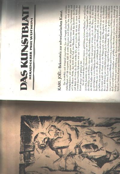 Das+Kunstblatt++Heft+7+Juli+1918
