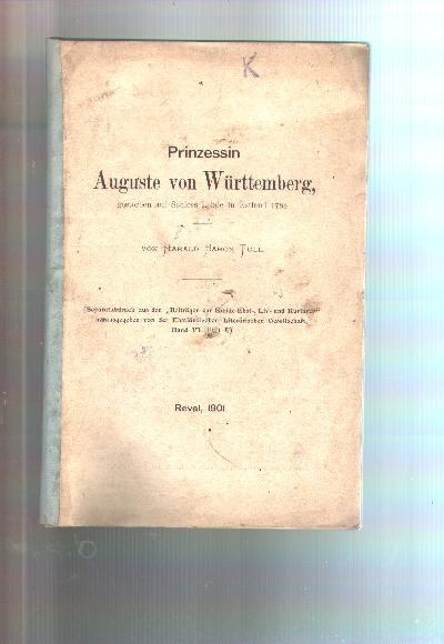 Prinzessin+Auguste+von+W%C3%BCrttemberg+gestorben+auf+Schloss+Lohde+in+Estland+1788