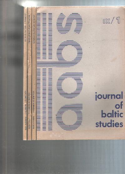 Journal+of+baltic+studies++Vol.+IX%2C+Nr.+1-4