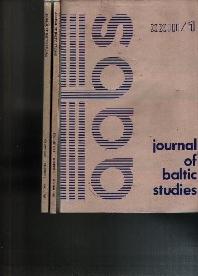 Journal+of+baltic+studies++Vol.+XXIII%2C+Nr.+1%2C3%2C4