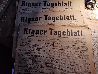 Rigaer+Tageblatt++Nr.+115%2C+151%2C153%2C154%2C155%2C156%2C159%2C170++1898