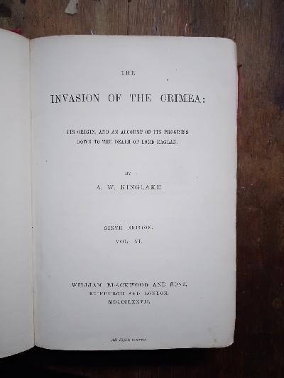 The+Invasion+of+the+Crimea++its+origin+and+an+account+of+its+progress+down+to+the+death+of+Lord+Raglan++Vol.+VI++++The+Battle+of+Inkerman