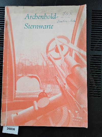 Die+Archenhold-Sternwarte+Berlin-Treptow