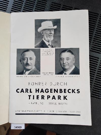 Führer durch Carl Hagenbecks Tierpark - Front Cover