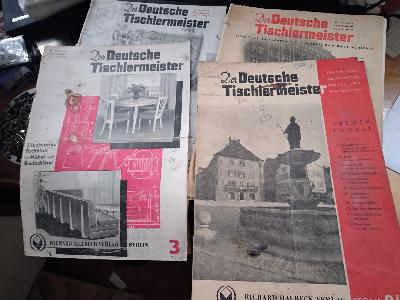 Der+Deutsche+Tischlermeister++1949++4+Hefte